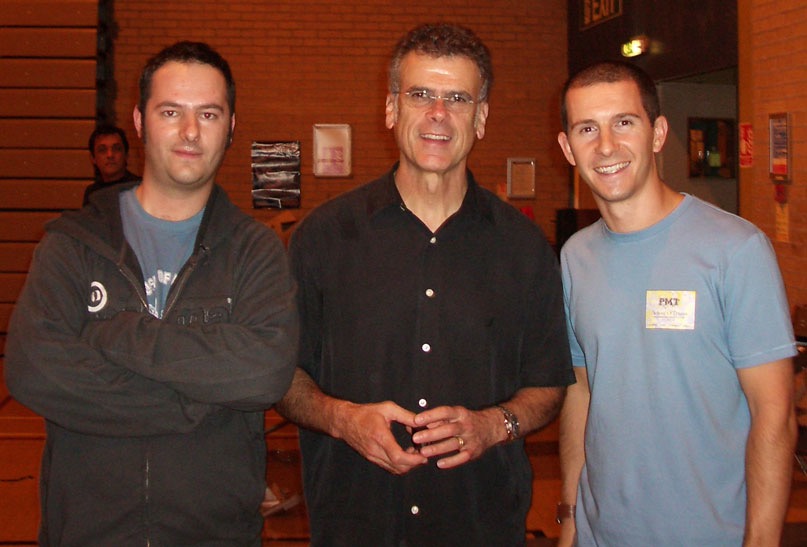 When I met David Garibaldi from Tower of Power at the Birmingham Drum Fest in 2007